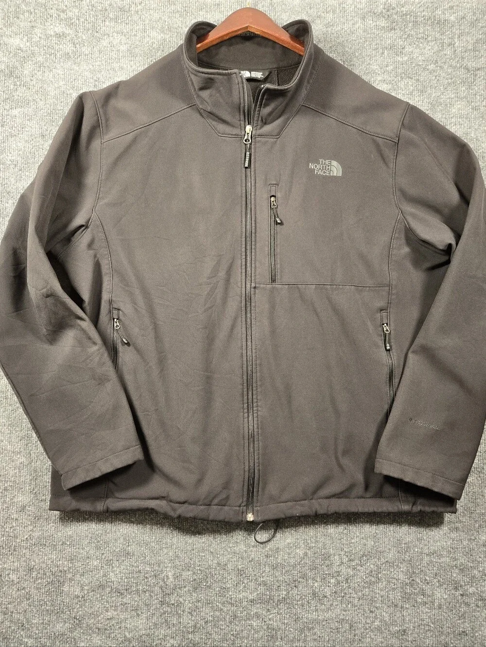 ​The North Face WindWall Softshell Jacket Men's XXL Black Full Zip Outdoor Layer
